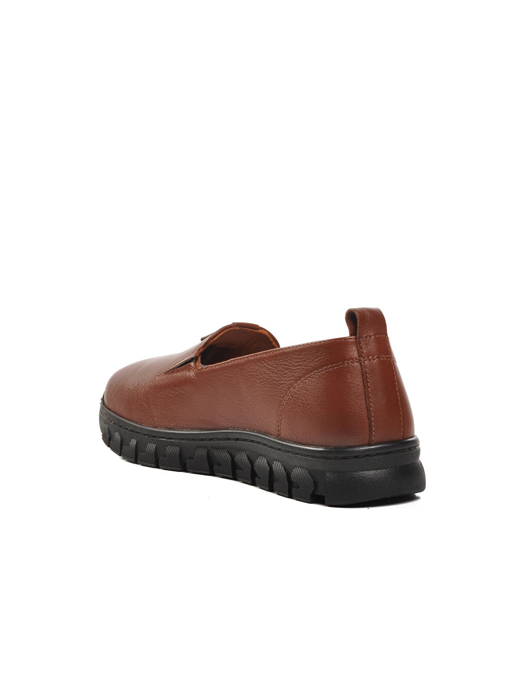 Voyager Taba-Kahverengi Anatomik Taban Hakiki Deri Kadın Loafer Ayakkabı 9059-25K - 3