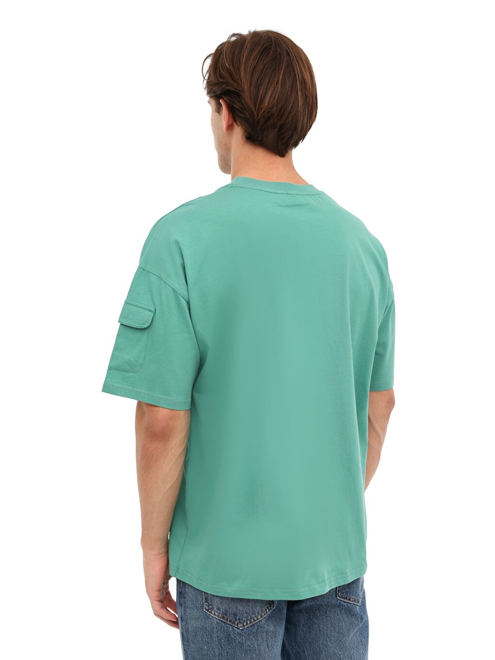 ML DAY 11OTD213 5FX Yeşil Erkek Kısa Kol T-Shirt-1