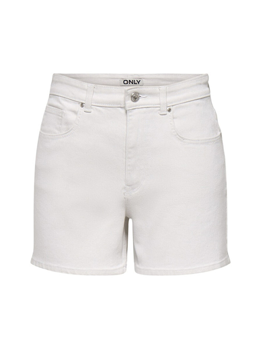 Beyaz Onlphine Pamuklu Regular Fit Kadın Jean Short 15372986