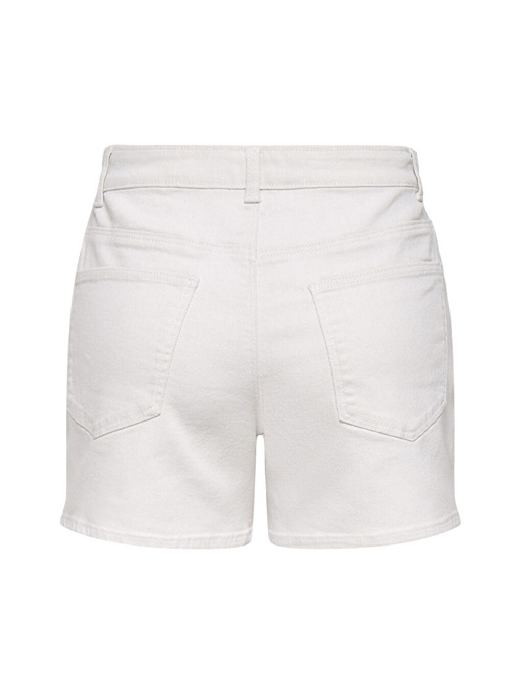 Beyaz Onlphine Pamuklu Regular Fit Kadın Jean Short 15372986-1