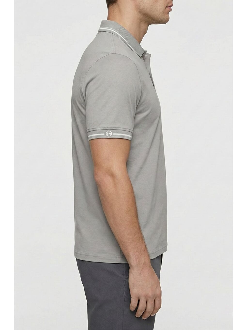 Giotelli Açık Bej %100 Pamuk Erkek T-Shirt-1