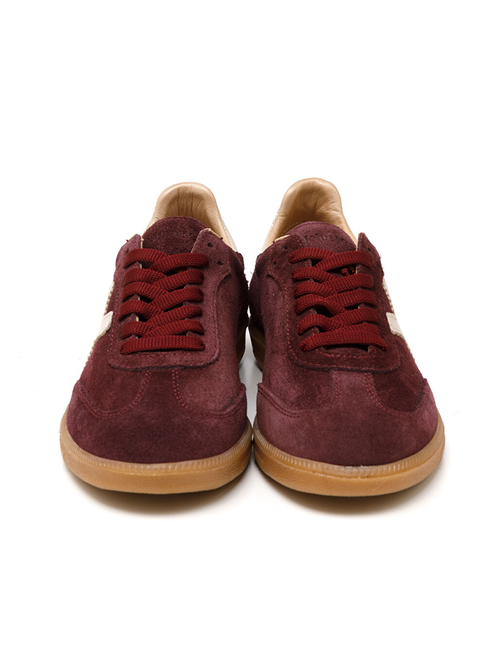 Kadın Sneaker ( Günlük) RC-25Y-088-M-VADE Bordo Süet-Bej Deri-2