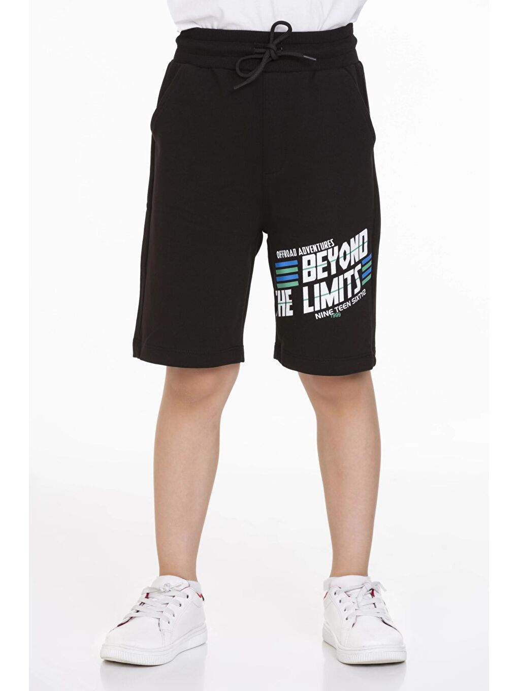 Siyah Beyond Baskılı Kapri 63702