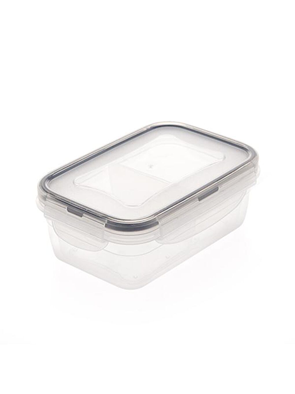 Renksiz Fresh Box Dikdörtgen Bölmeli Saklama Kabı - 400 ml-3