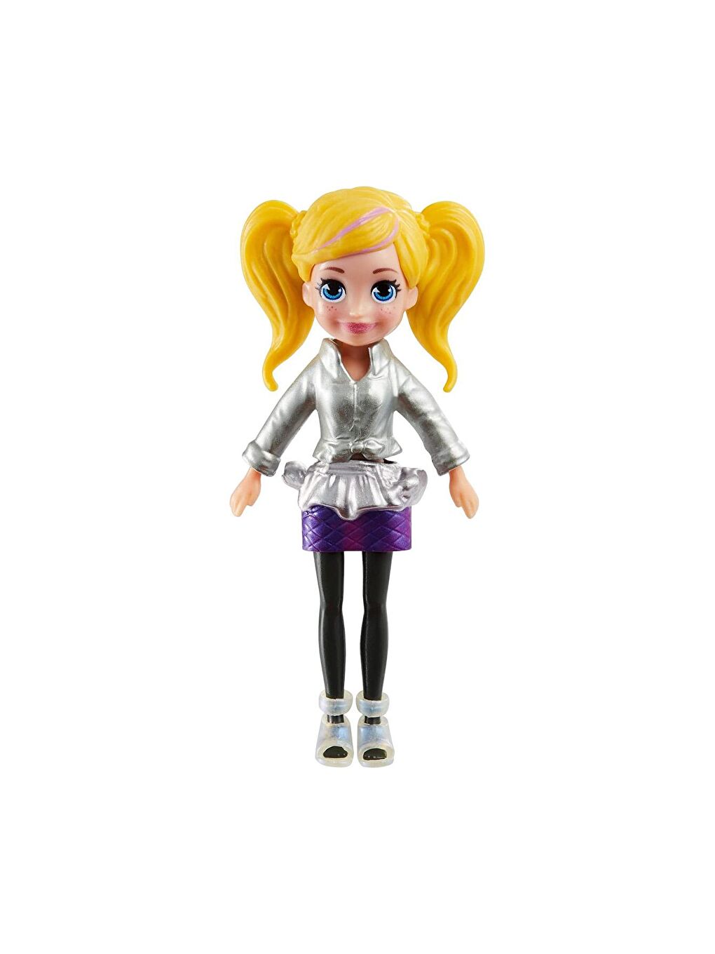 Polly Pocket Beyaz-Renklibaskı Arkadaşları Farklı Moda Aksesuarları Oyun Setleri - 3