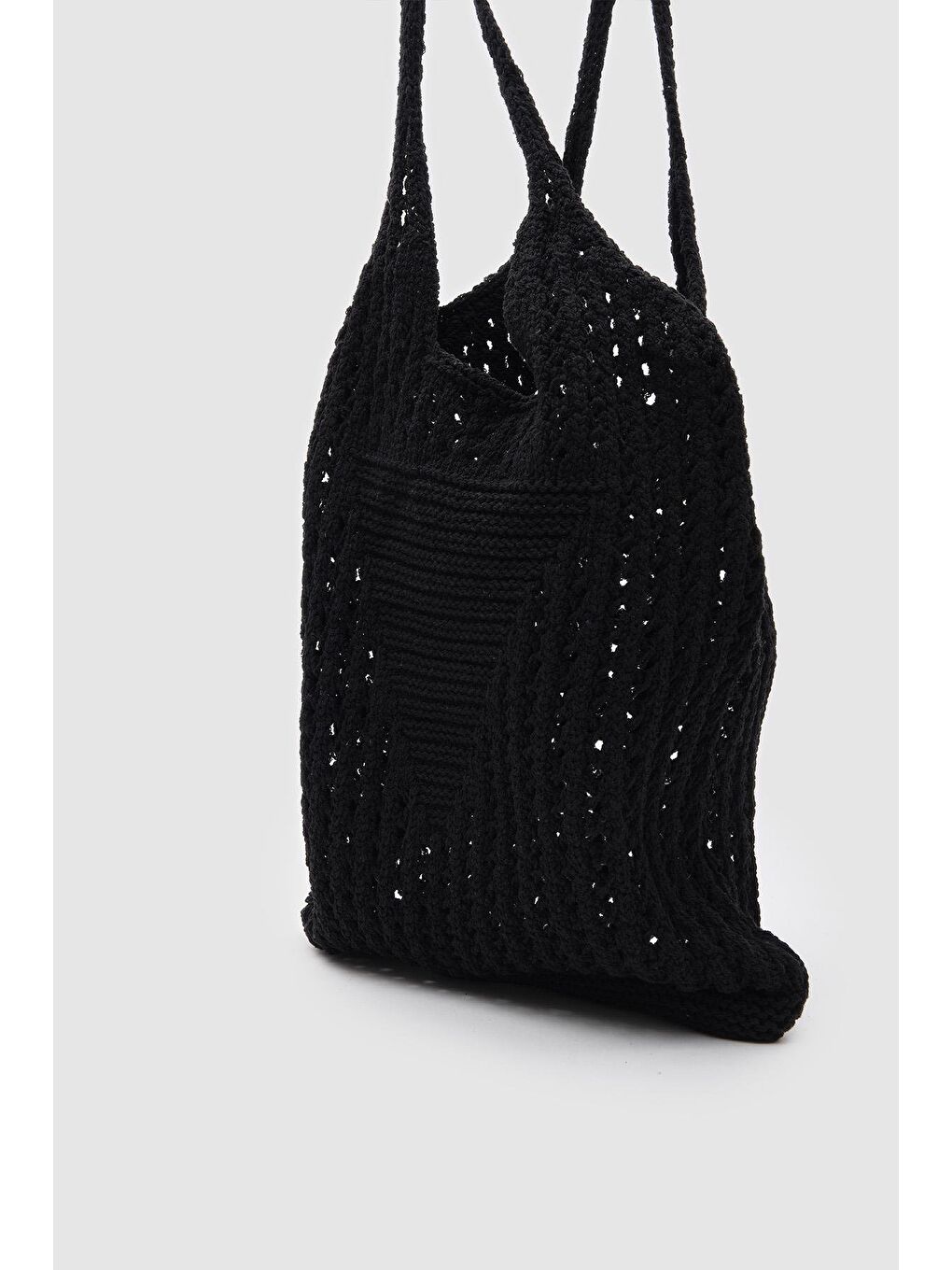 Hella Makrome Omuz Çantası Siyah-2