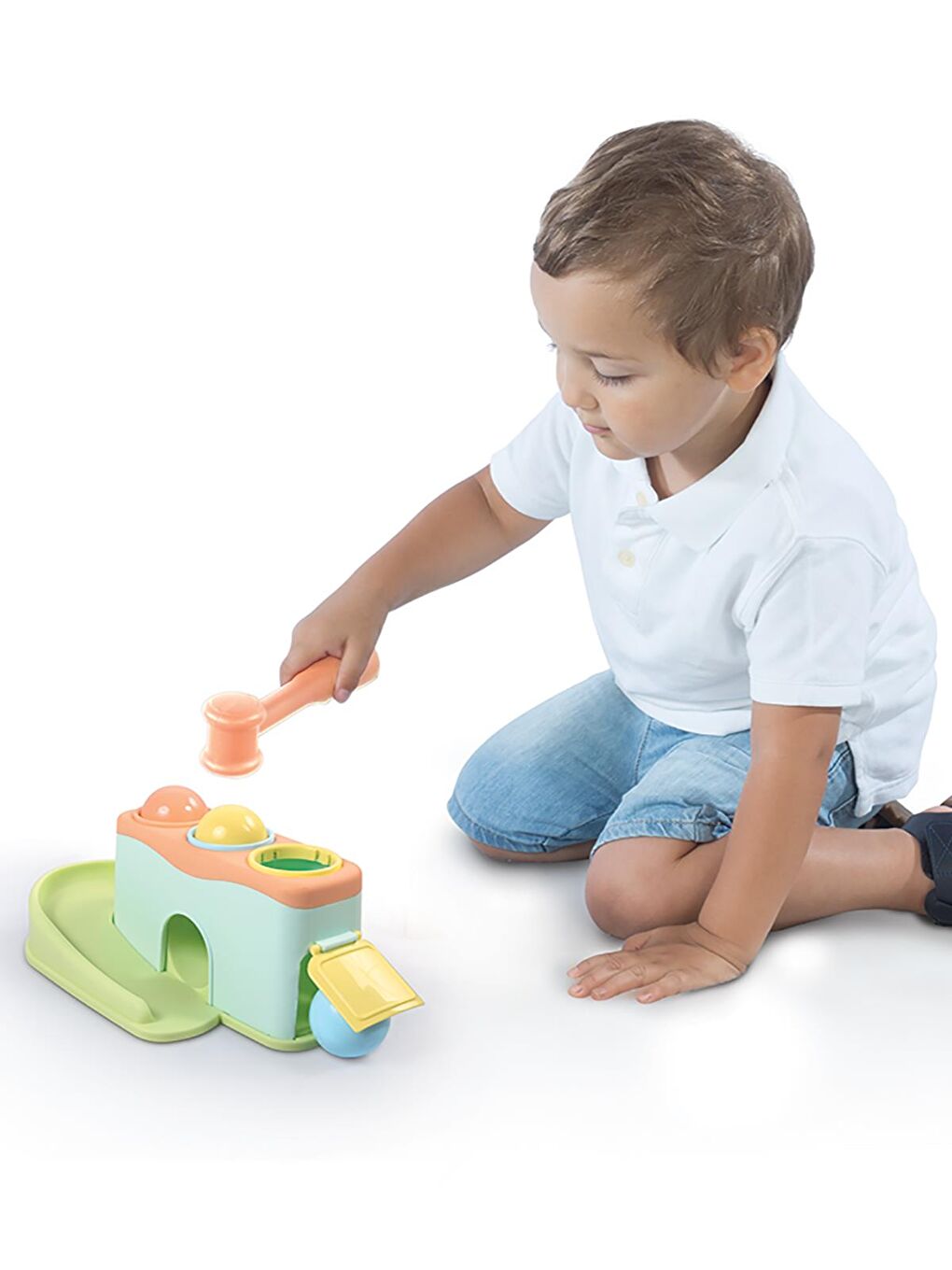 Vur Yuvarla 1+ Yaş - Yeşil Standart-5