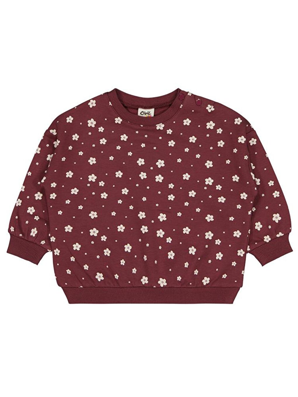 Pembe Baby Mini Papatya 6-18 Ay Sweatshirt - Lila 18-24 Ay