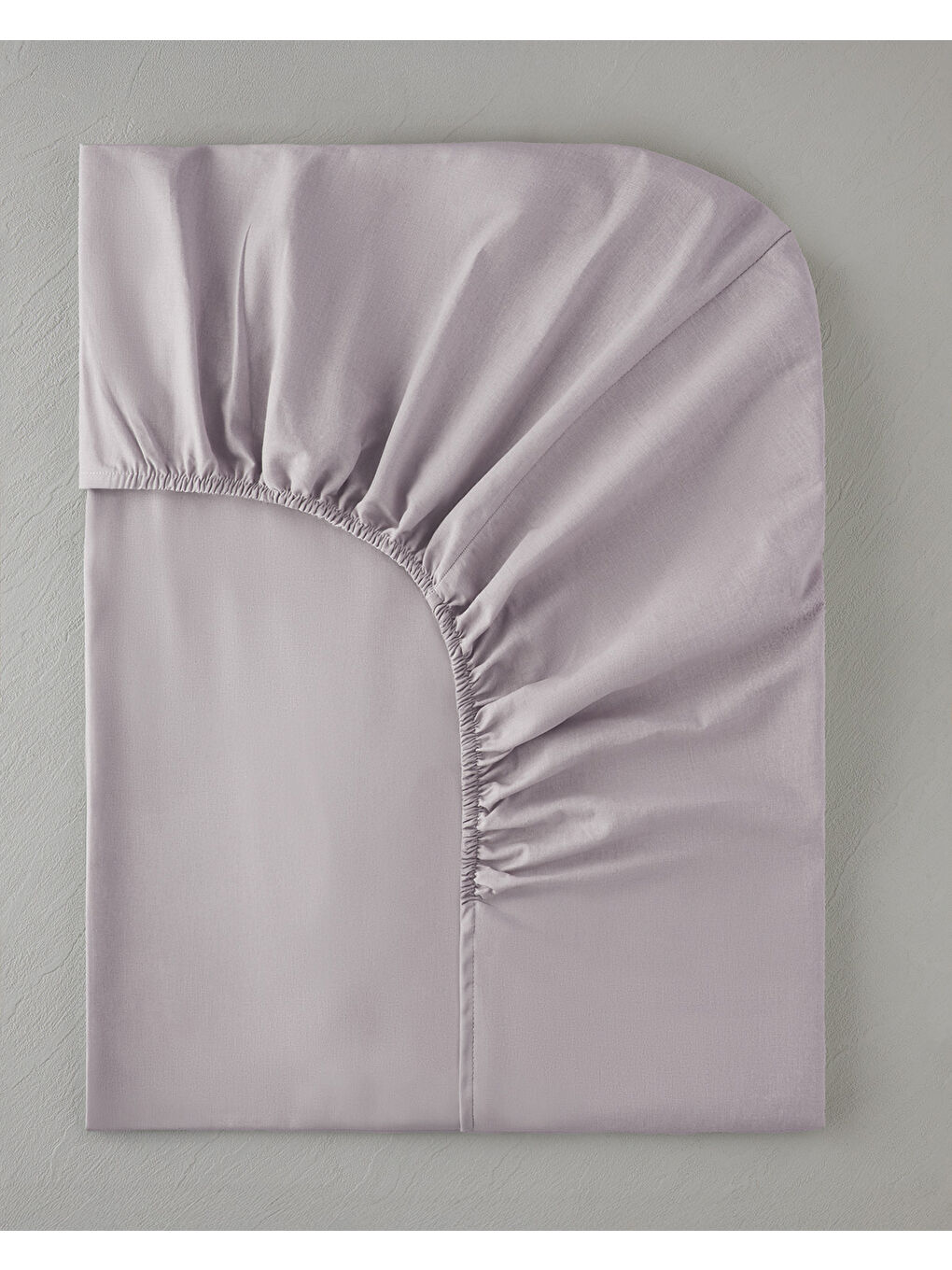 Novella Premium Soft Pamuk Tek Kişilik Plus Lastikli Çarşaf 120x200 cm Lila