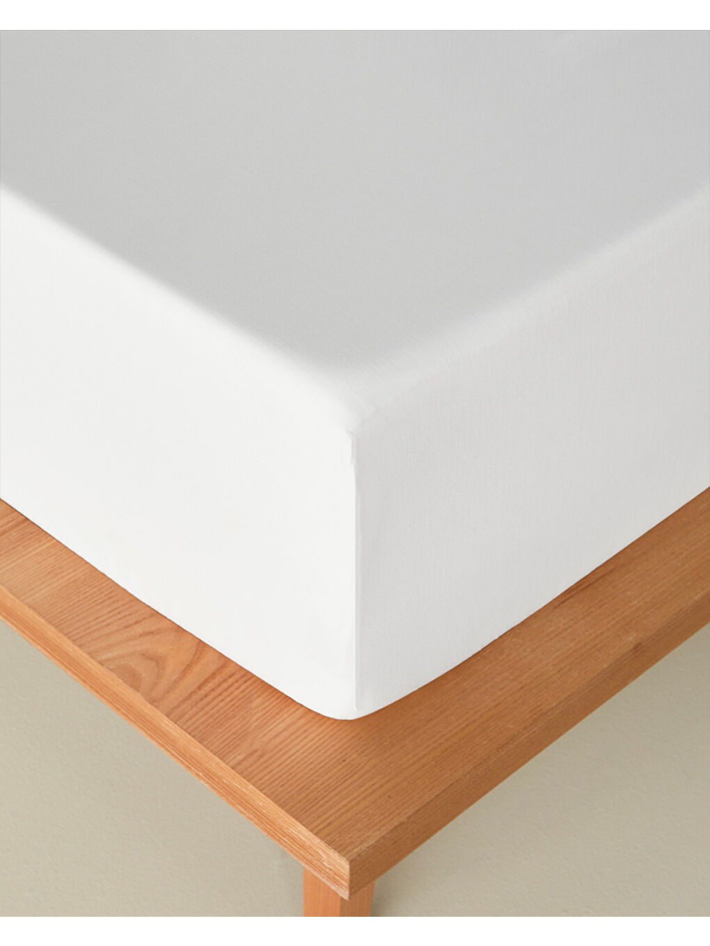 Novella Premium Soft Pamuk Tek Kişilik Plus Lastikli Çarşaf 120x200 cm Beyaz-2