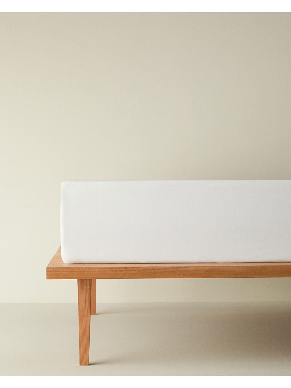 Novella Premium Soft Pamuk Tek Kişilik Plus Lastikli Çarşaf 120x200 cm Beyaz-5