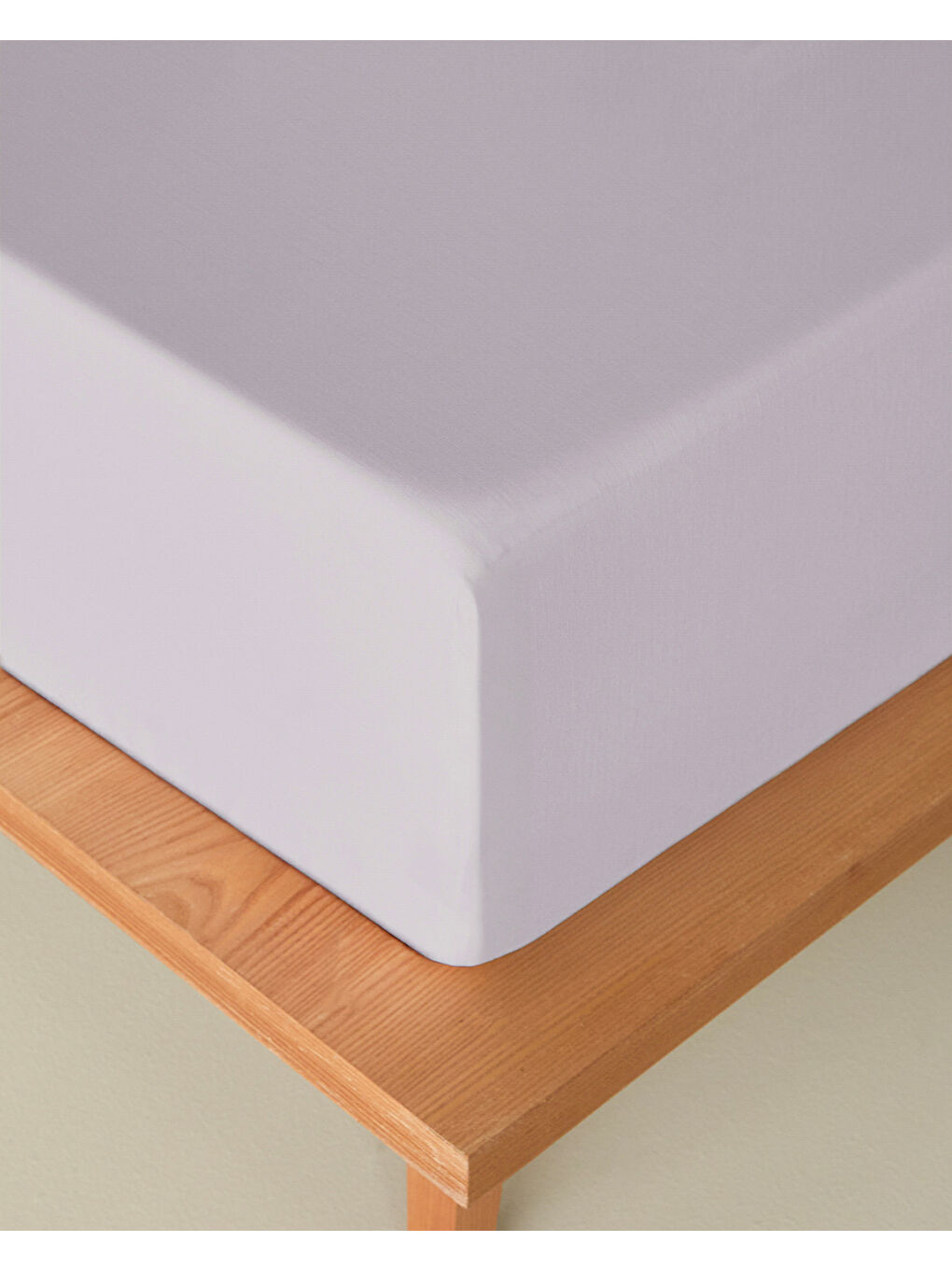Novella Premium Soft Pamuk Tek Kişilik Plus Lastikli Çarşaf 120x200 cm Lila-2
