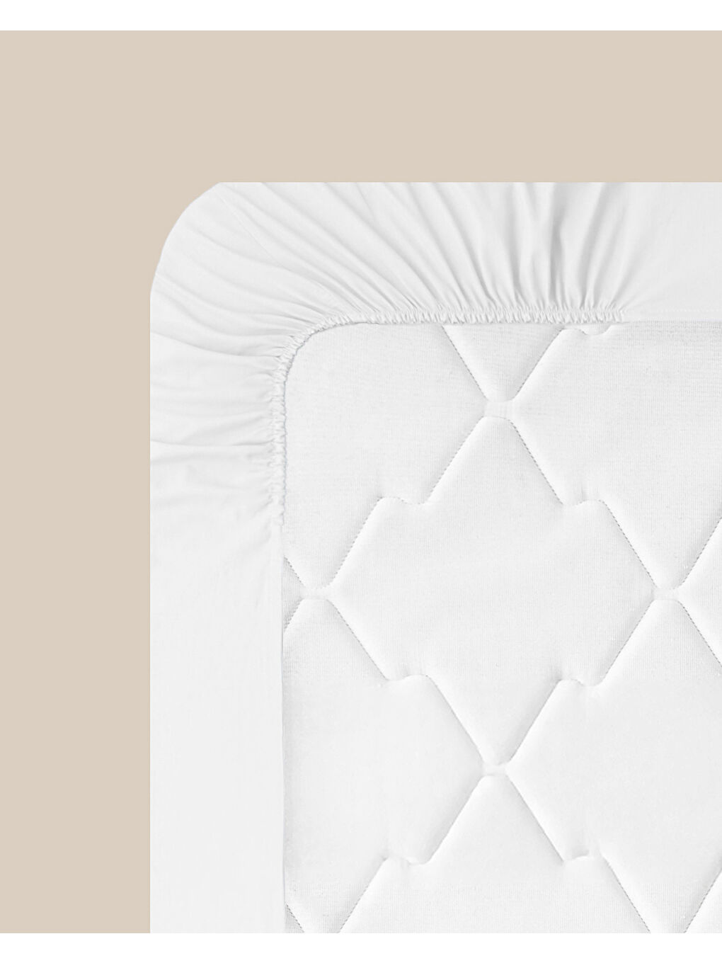 Novella Premium Soft Pamuk Tek Kişilik Plus Lastikli Çarşaf 120x200 cm Beyaz-6