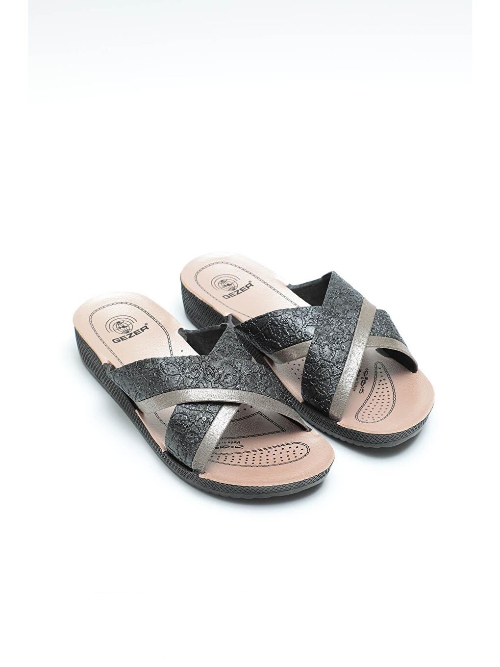 Siyah Yazlık Kadın Terlik-2