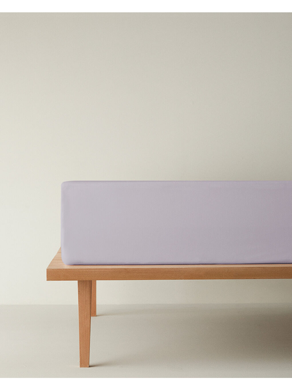 Novella Premium Soft Pamuk Tek Kişilik Plus Lastikli Çarşaf 120x200 cm Lila-5