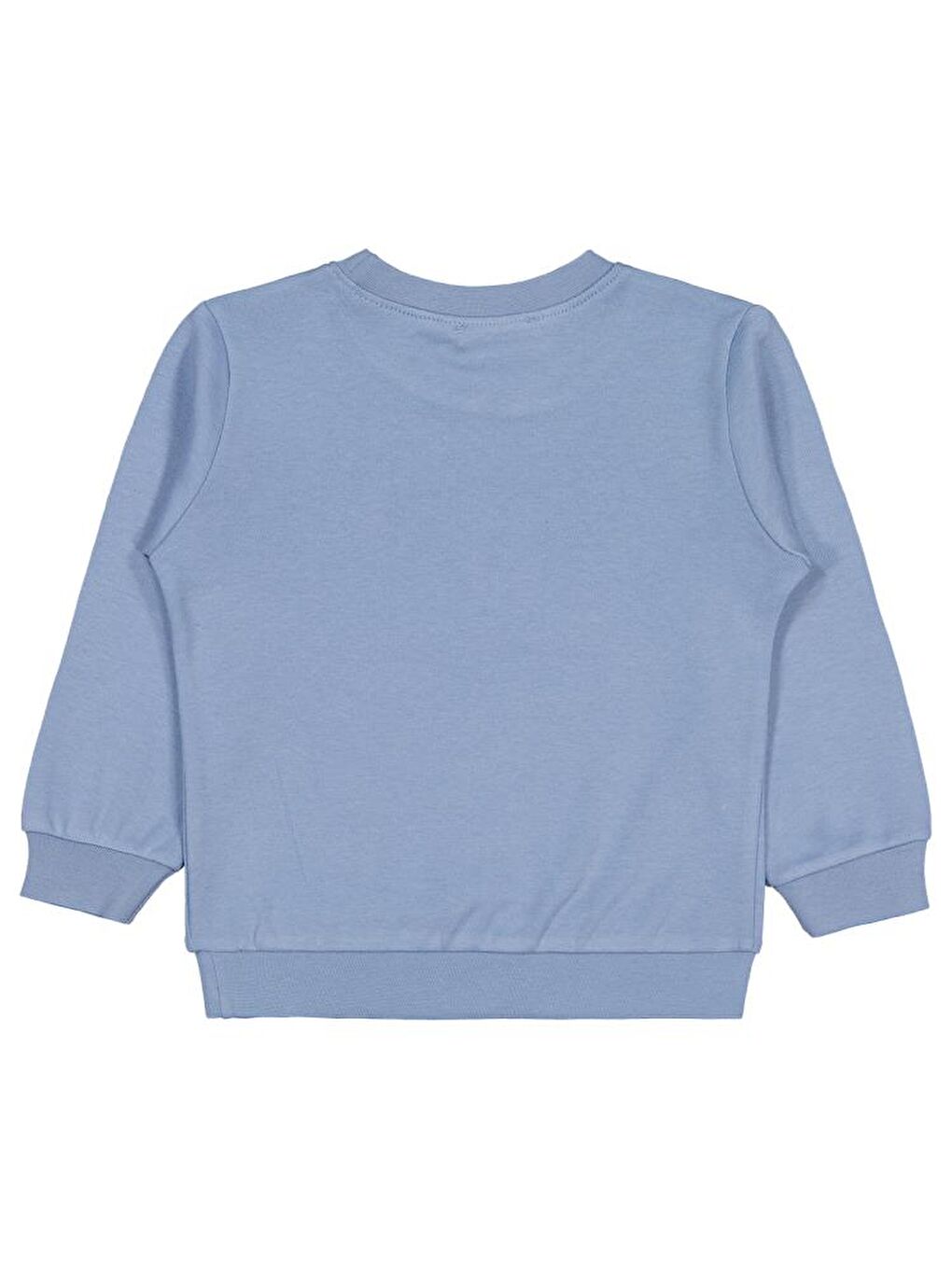 Girls Kurdela Baskılı 2-5 Yaş Sweatshirt - Mavi 2-3 Yaş