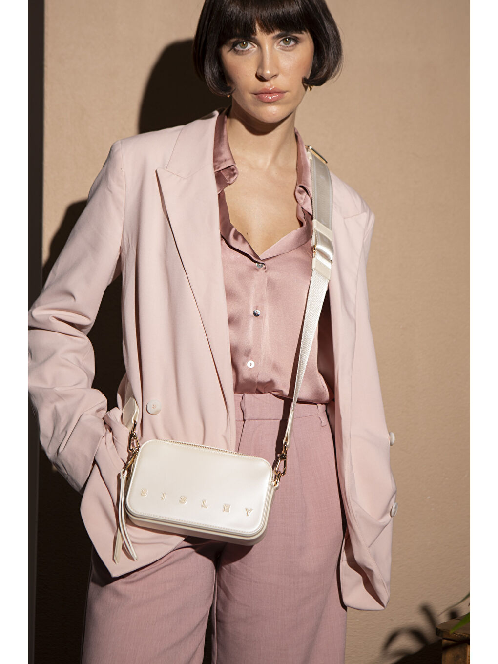 Kadin Çapraz Çanta Bej SLY002-2