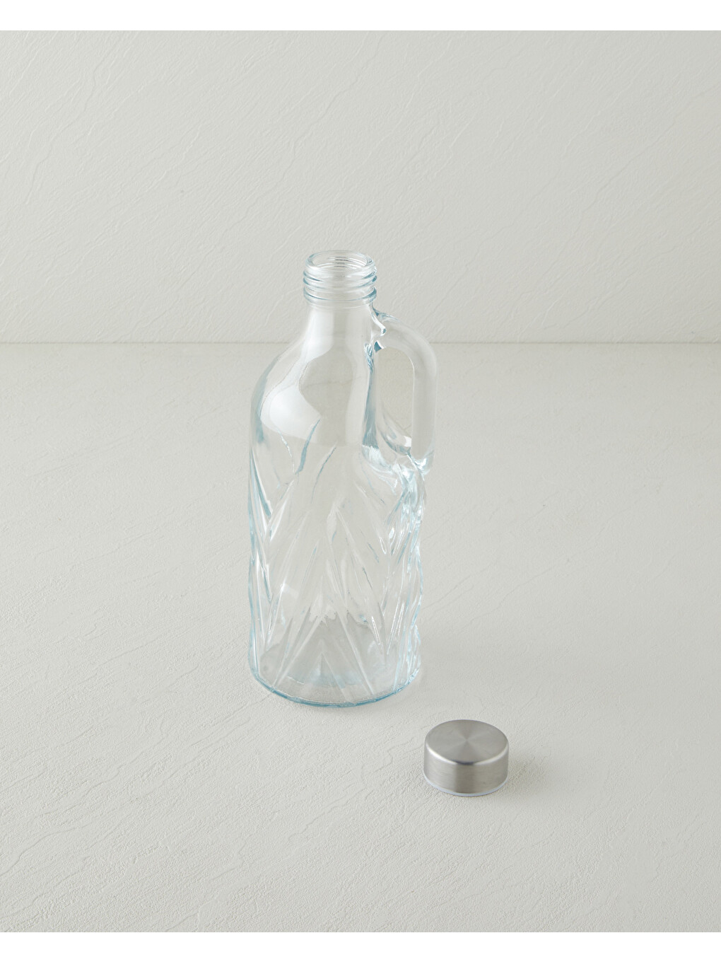 Renksiz Hush Cam Şişe 1000 Ml Şeffaf-1