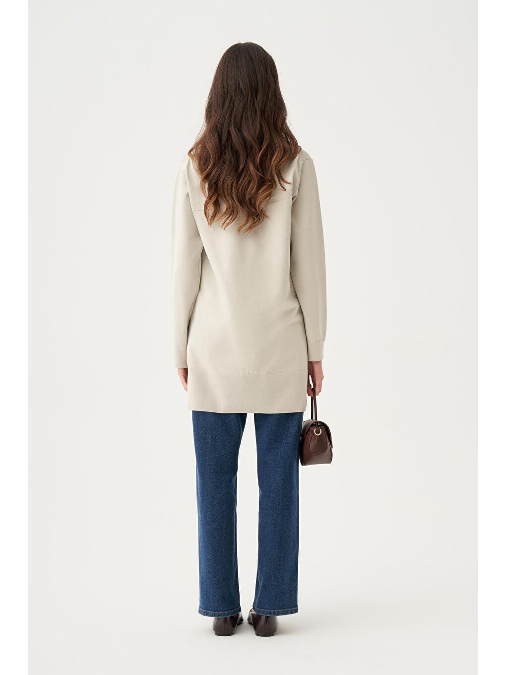 Bej Taş-Ribana Detaylı Kazak-3