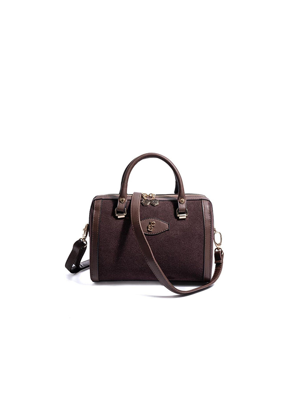 Kahverengi Kadın SP1091-M12 SILVER POLO El Çantası Kahve-4