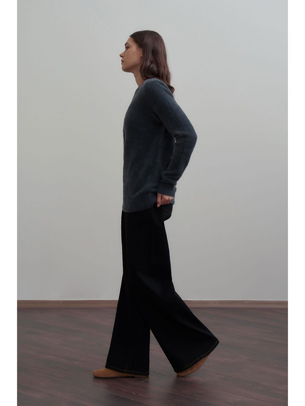 Gri-Yumuşak Dokulu Kazak-2