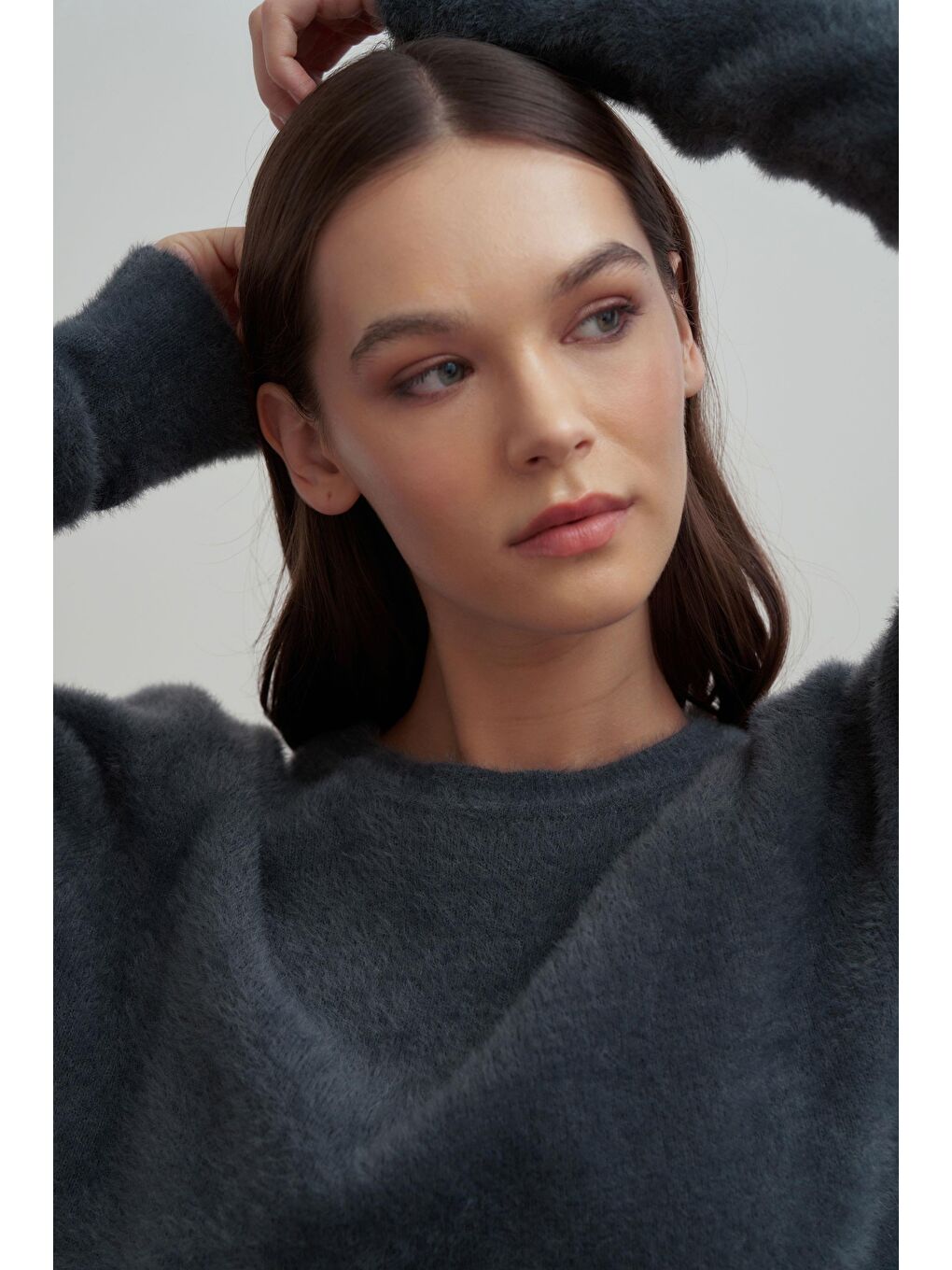 Gri-Yumuşak Dokulu Kazak-4