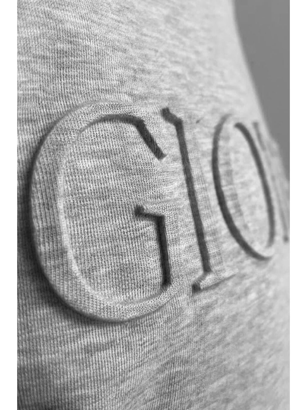 Giotelli Gri Uzun Kollu Regular Bisiklet Yaka Alt-Üst Şortlu Takım-2