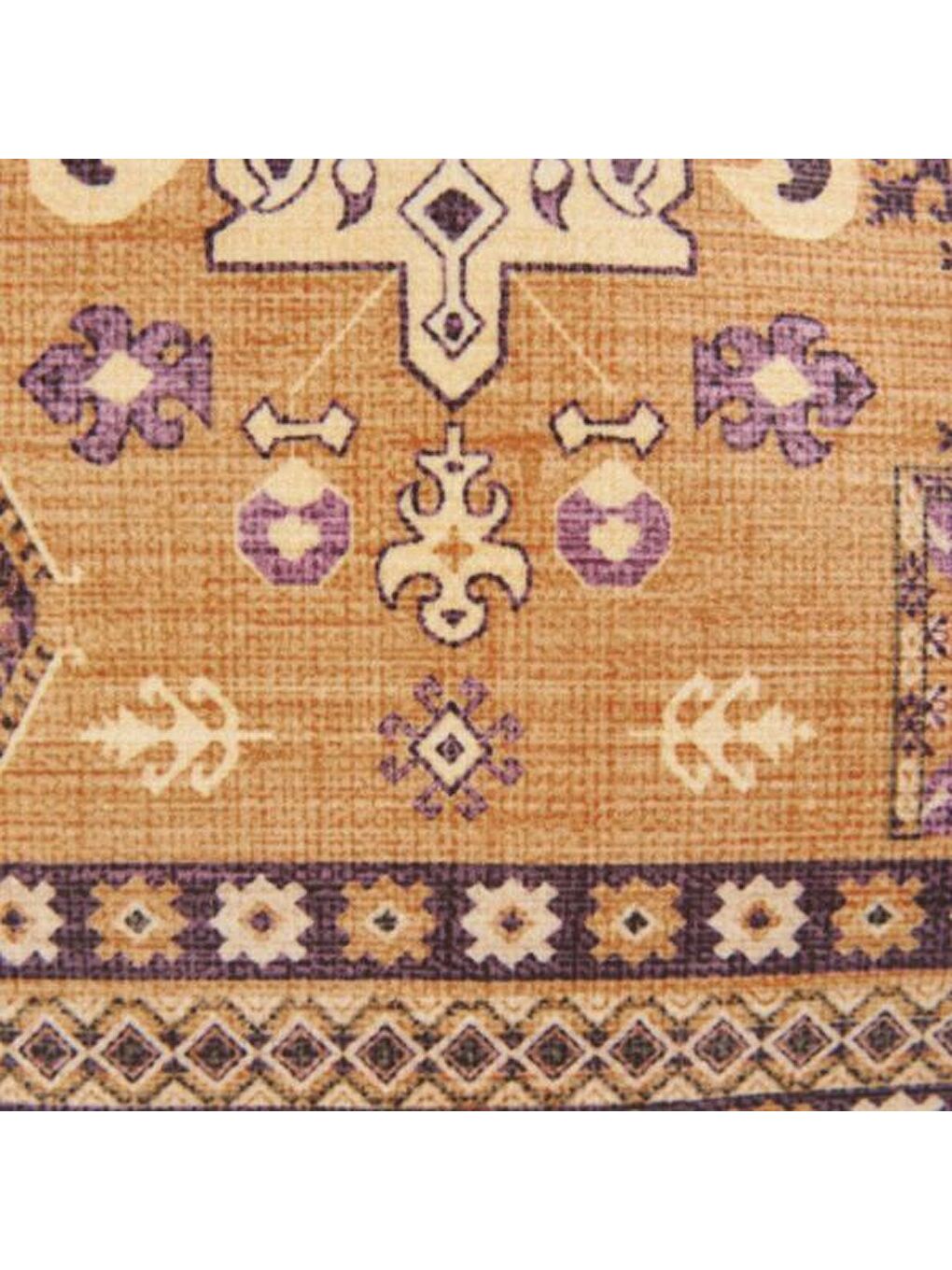 Karışık Soft Patchwork Desenli Kırlent - Renkli - 30x50 cm-4