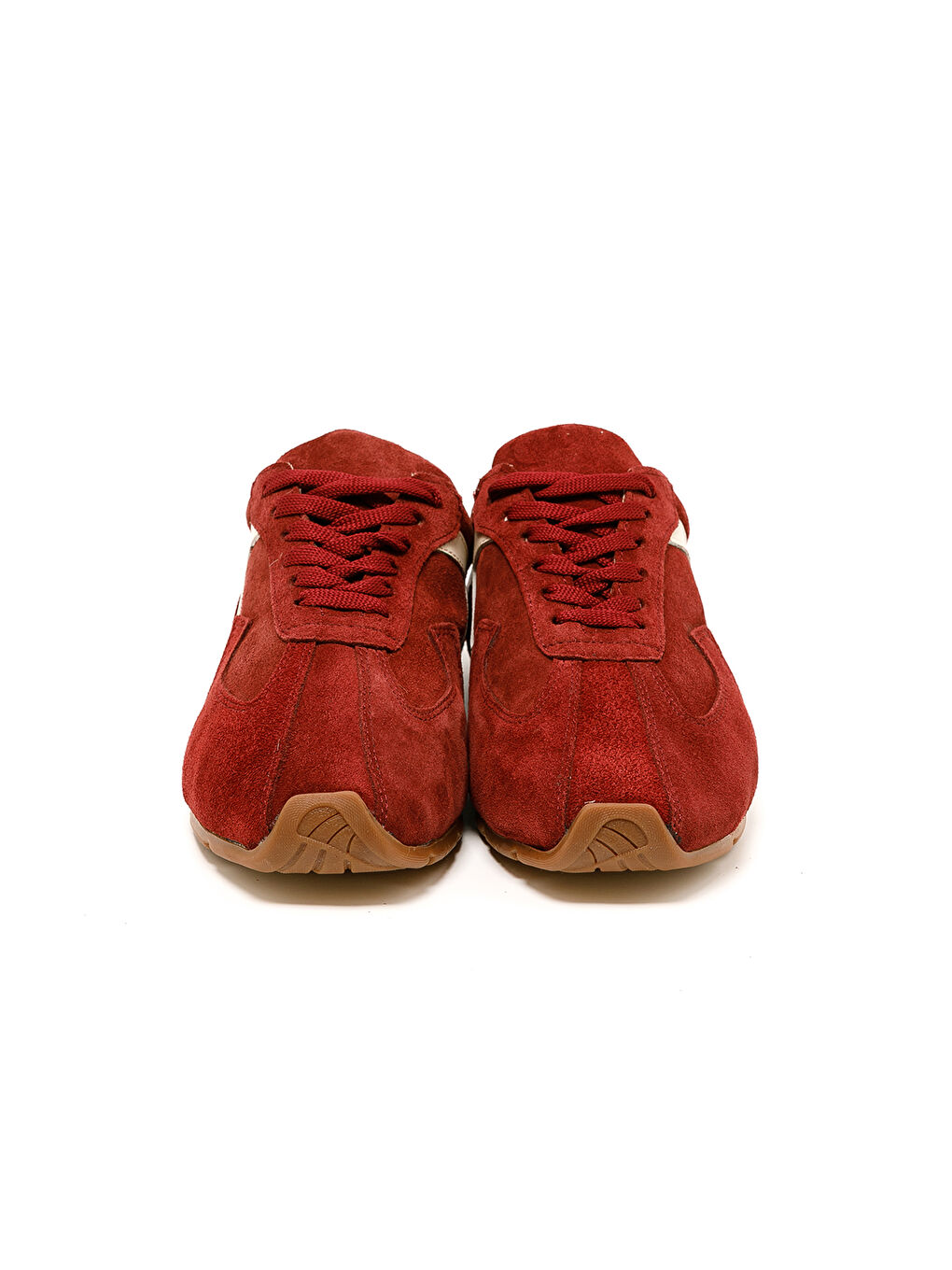 Kadın Sneaker ( Günlük) RC-25Y-187-MIU1005 Bordo Süet-Bej Cilt-3