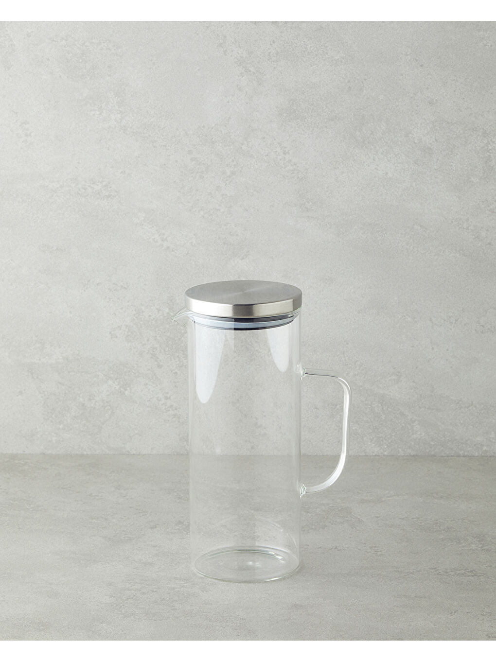 Renksiz Dazzle Cam Sürahi 1500 ml Şeffaf