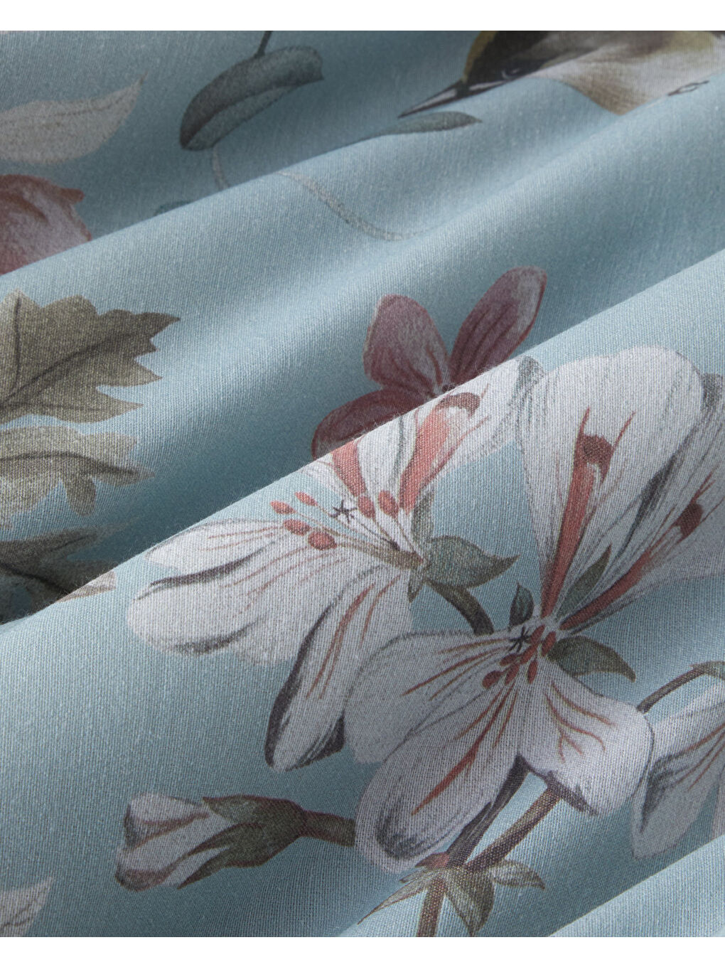 Sarı Whispers Dijital Baskılı Kolay Ütülenir  Çift Kişilik Nevresim Takımı 200x220 cm Seledon-4