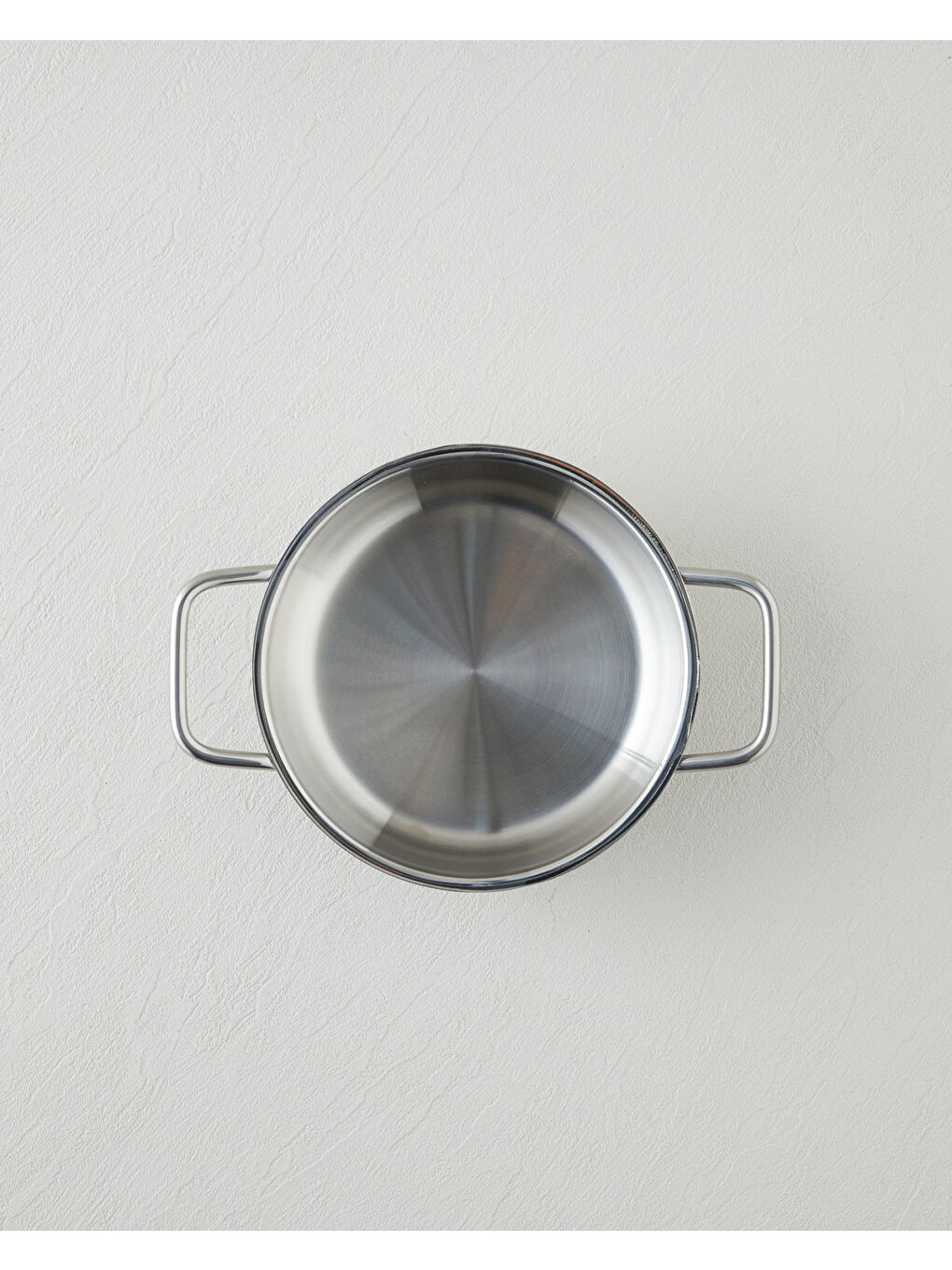 Gri Siena Çelik 2’li Kapaksız Sahan Seti 16-18 cm Silver-2