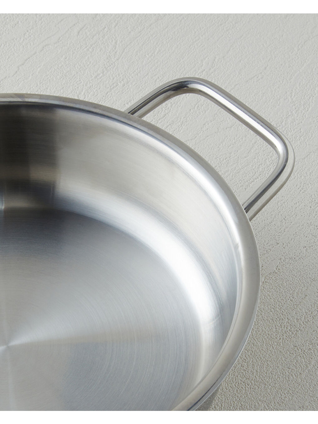 Gri Siena Çelik 2’li Kapaksız Sahan Seti 16-18 cm Silver-3