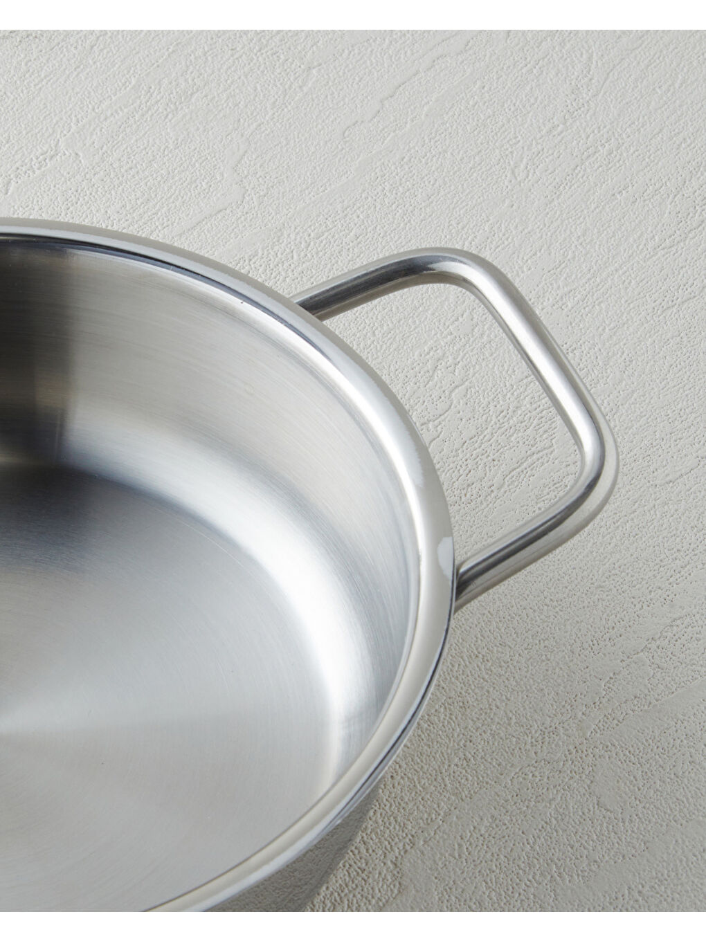 Gri Siena Çelik 2’li Kapaksız Sahan Seti 16-18 cm Silver-4