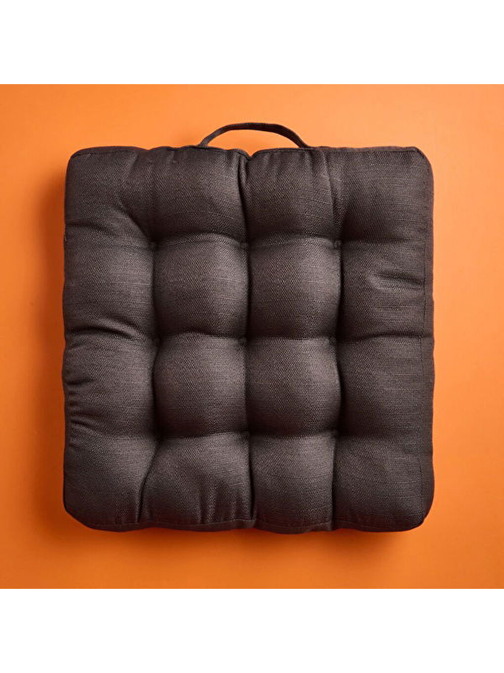 Soft Traum Sandalye Minderi - Antrasit - 45x45 cm-1