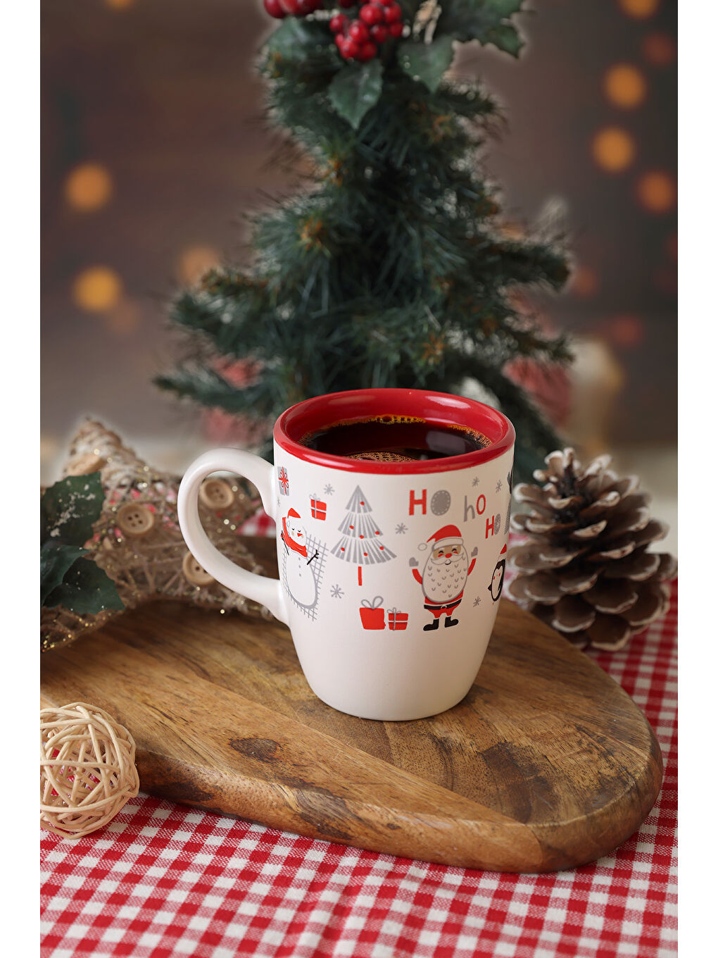 Karışık Yeni Yıl Christmas Joy Kupa 9 cm