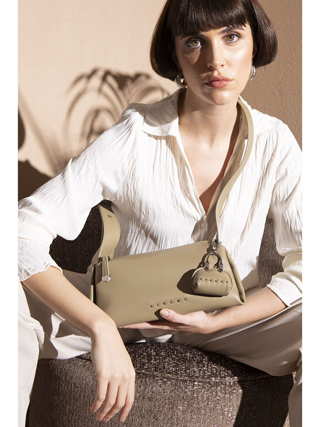 Sisley Yeşil Kadin Kol Çantasi Yeşi̇l SLY178