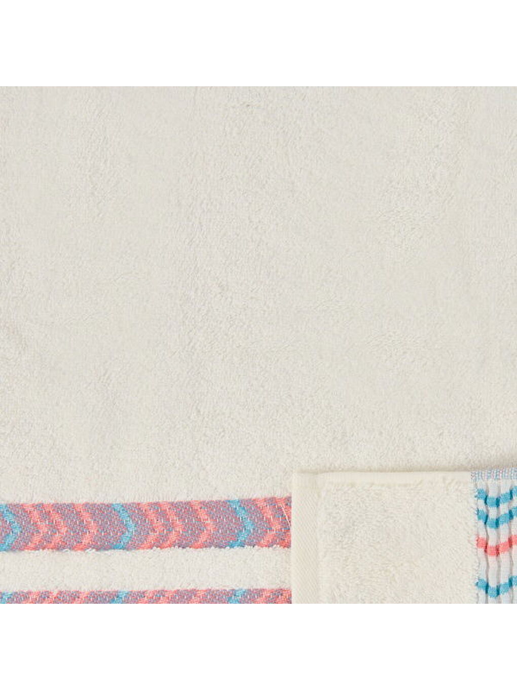 Soft Fiona Yüz Havlusu - Beyaz - 50x70 cm-2