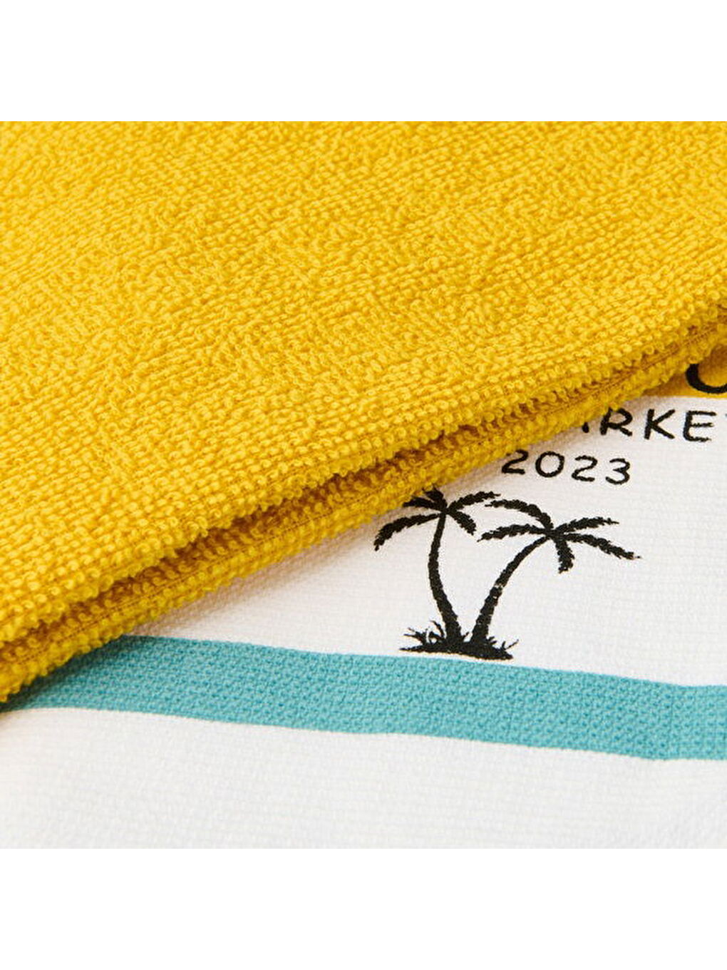 Karışık Soft Beach 2'li Mutfak Havlusu - Renkli - 40x60 cm-4