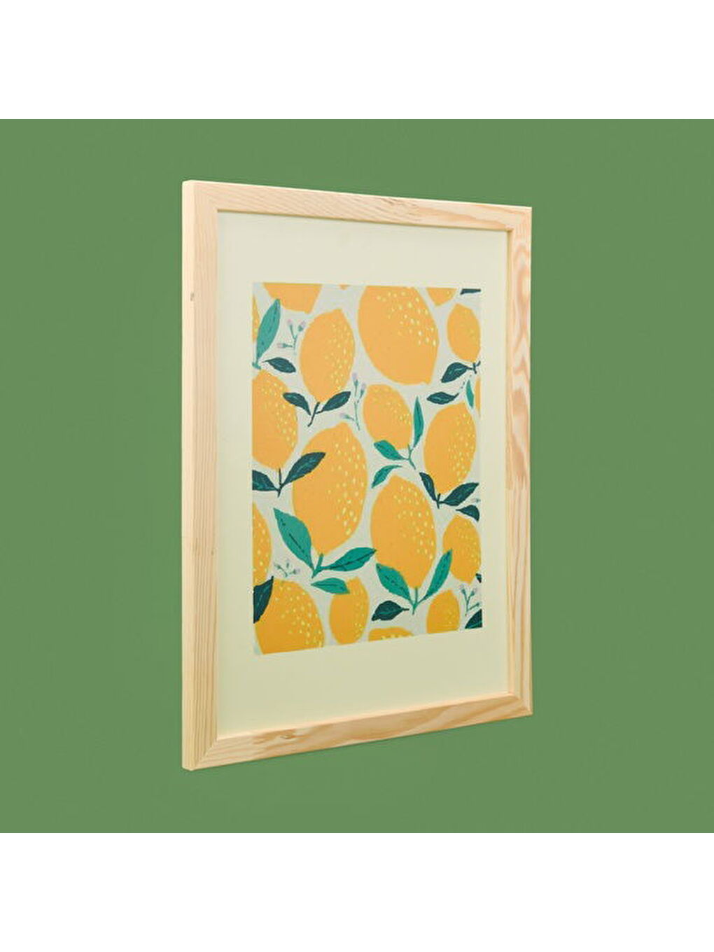 Deco Lime Cello Duvar Panosu - Sarı - 30x40 cm-2