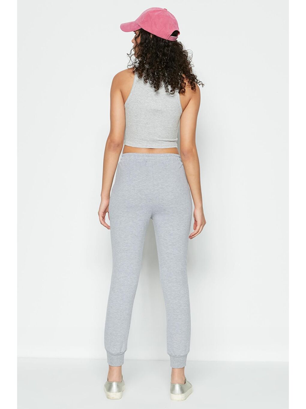 Jogger Manşet Spor Eşofman Altı 735 Gri-4