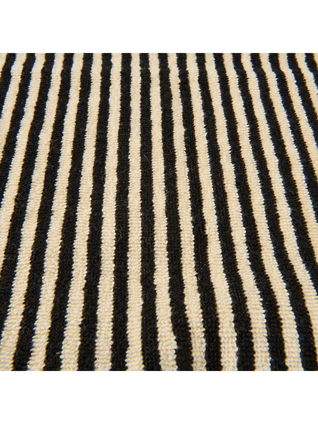 Lila Soft Helga El Havlusu - Ekru / Siyah - 30x50 cm-2