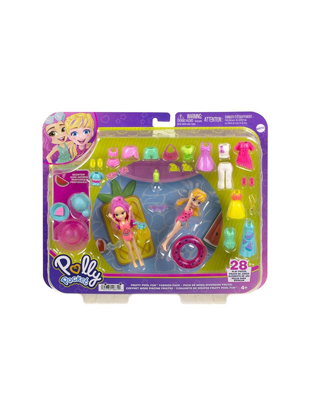 Polly Pocket Arkadaşları Farklı Moda Aksesuarları Oyun Setleri HKV95