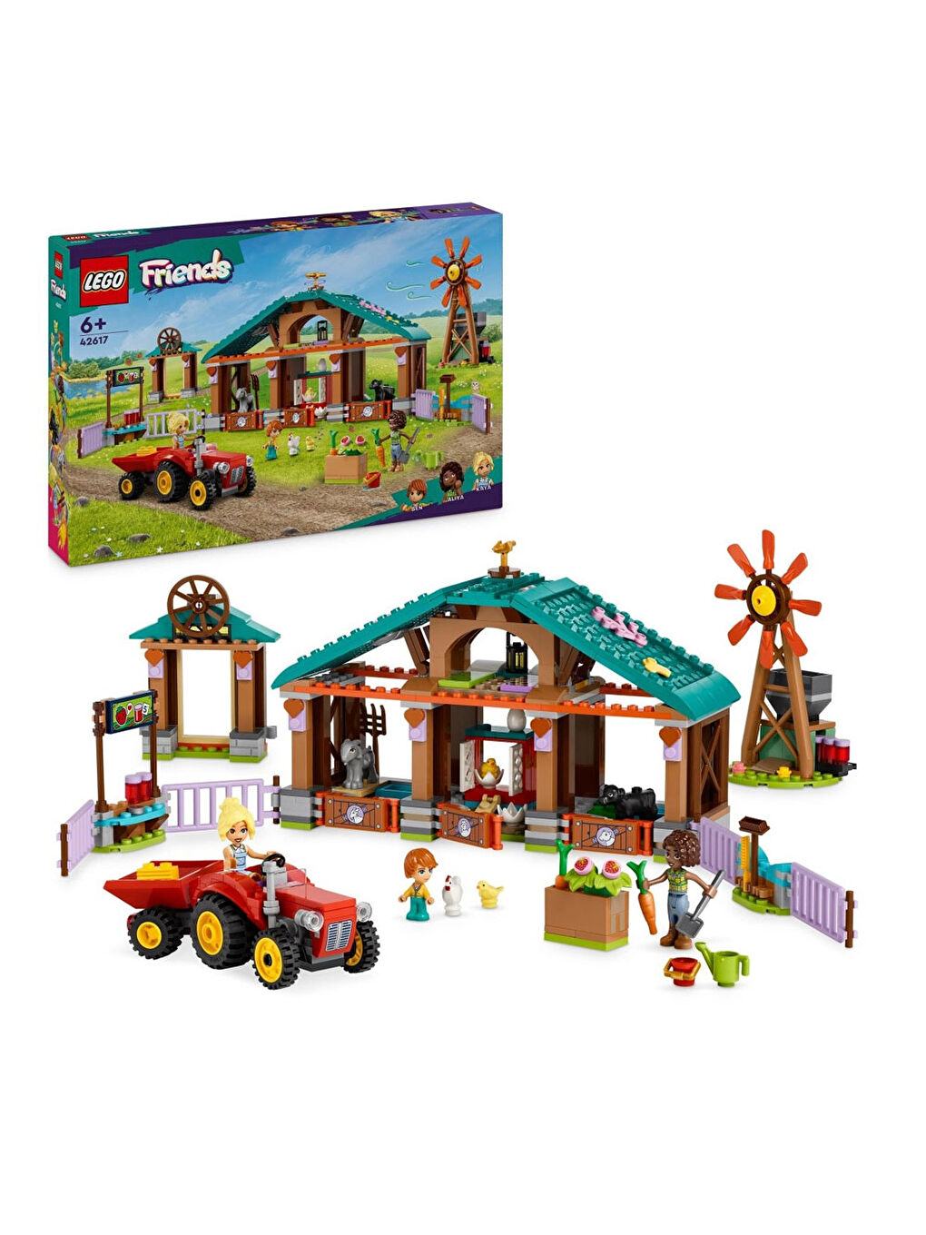 Lego Friends Çiftlik Hayvanı Barınağı 42617