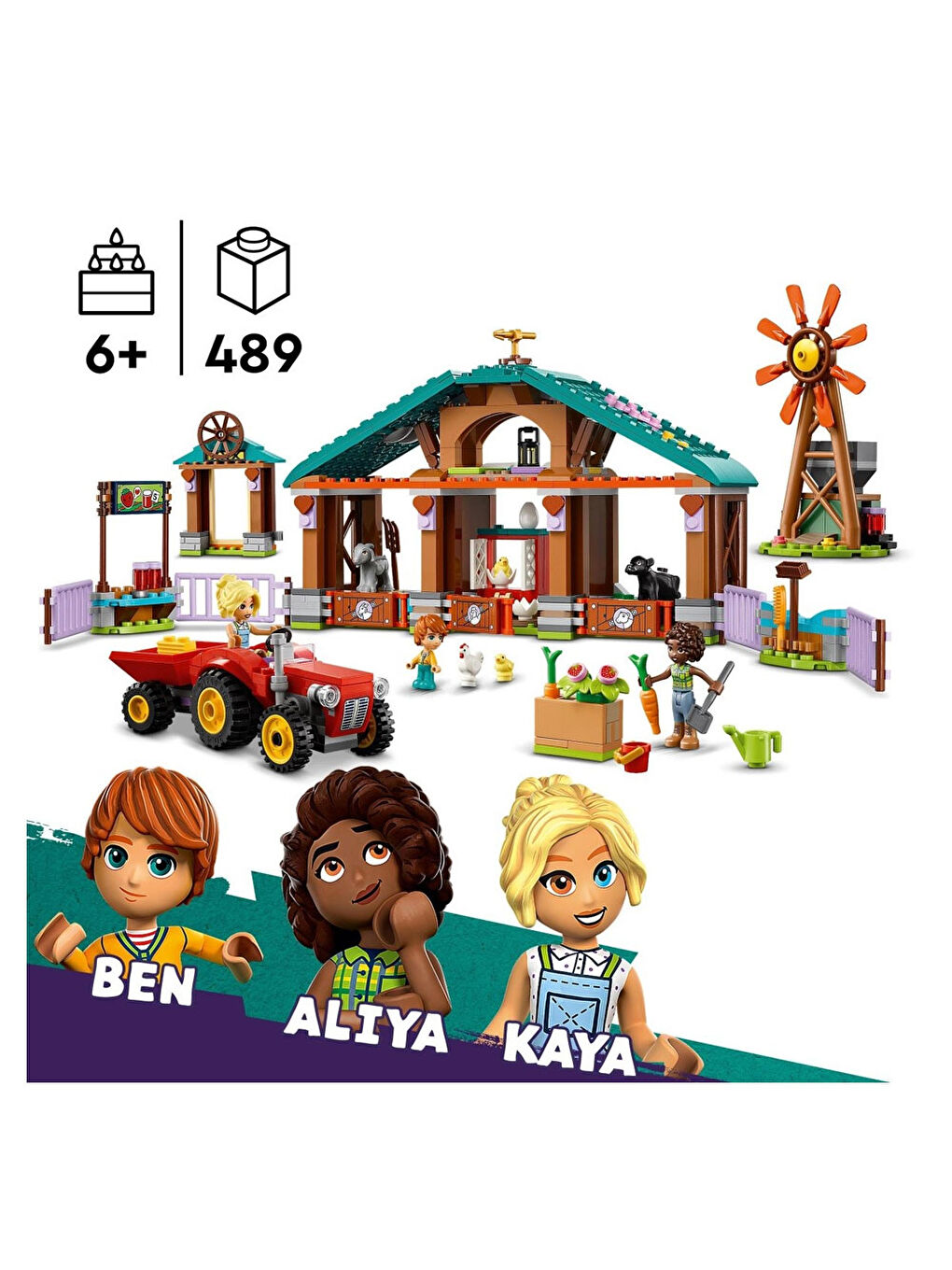 Lego Friends Çiftlik Hayvanı Barınağı 42617 - 2