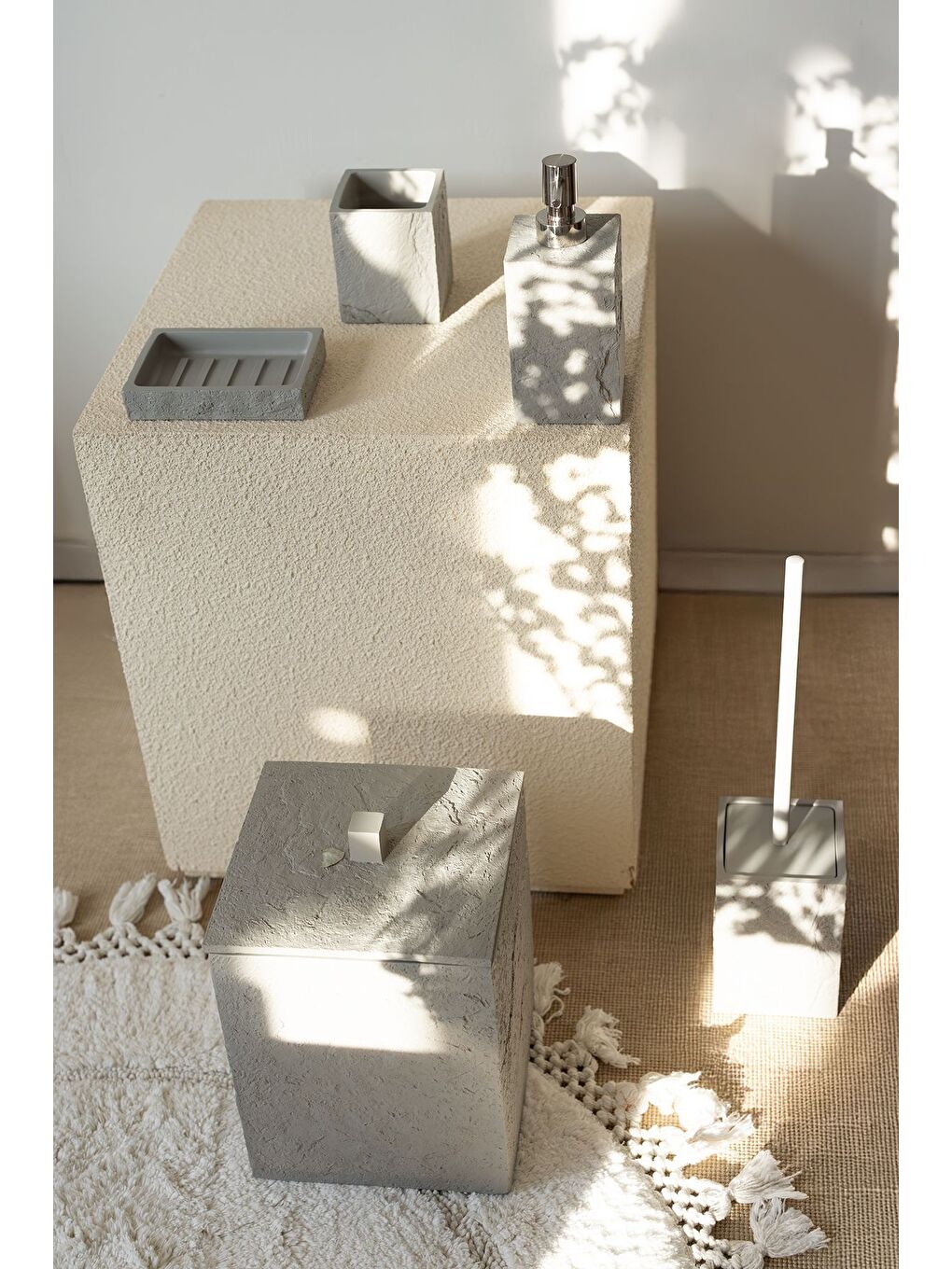 Terra 5 Parca Banyo Seti Gri