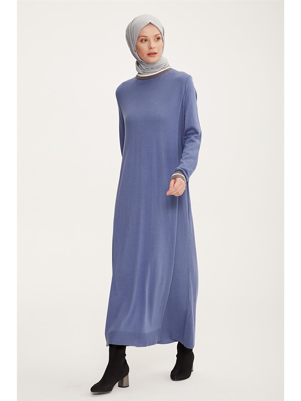 Mavi Elbise 22kd4243