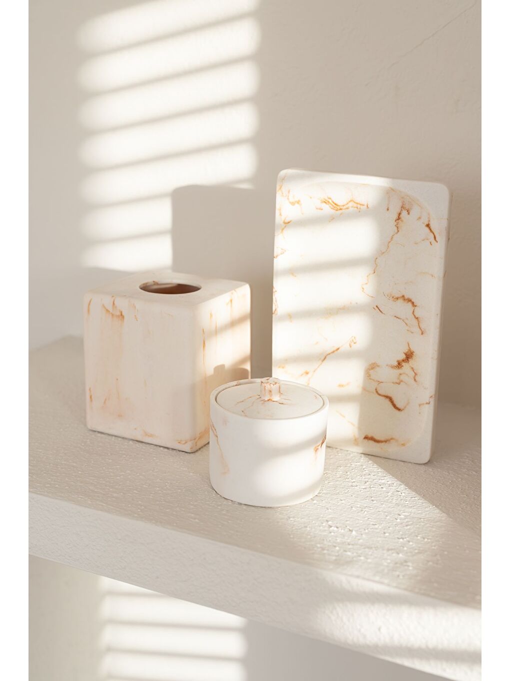 Cloud 5 Parca Banyo Seti Bej-1