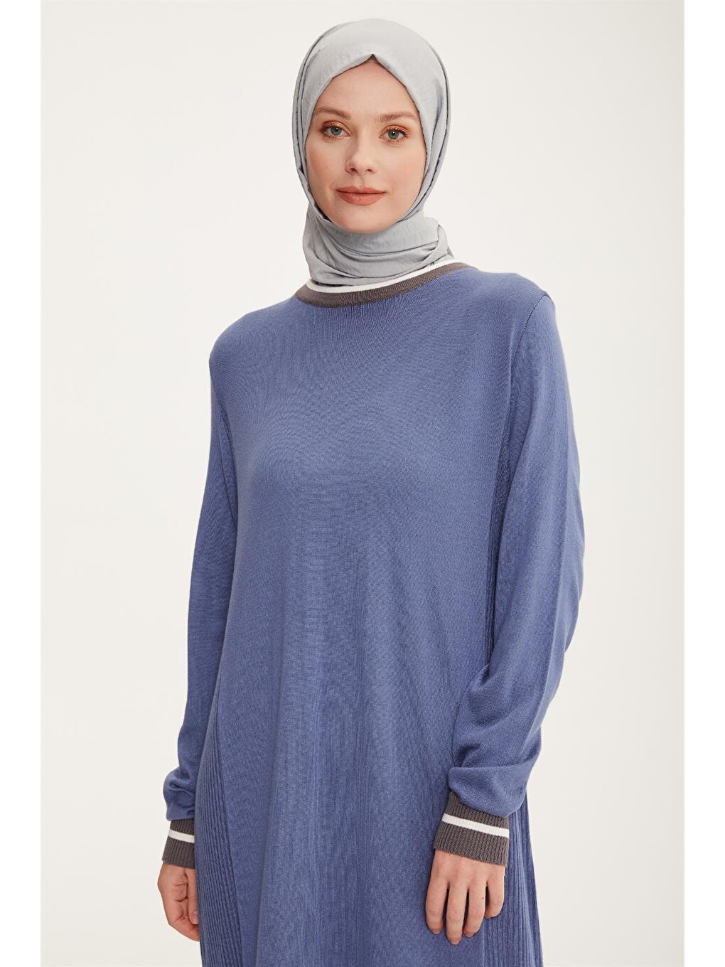 Mavi Elbise 22kd4243-3