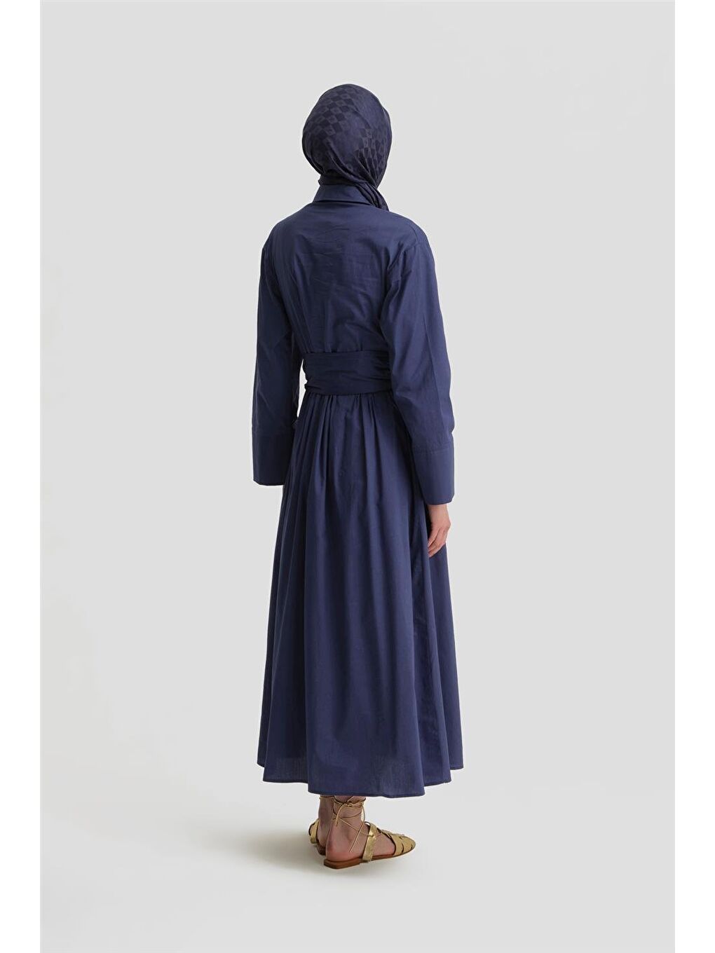 Mavi Anvelop Elbise 25Y9000 Puslu Mor-4